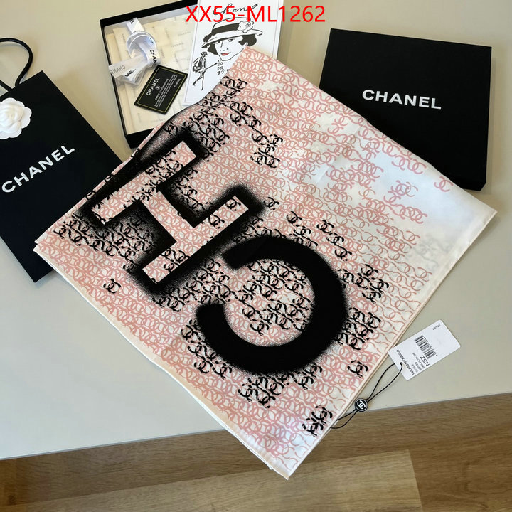 Scarf-Chanel fake cheap best online ID: ML1262 $: 55USD