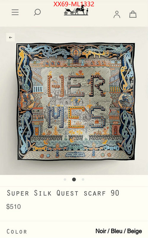 Scarf-Hermes buy the best high quality replica ID: ML1332 $: 69USD