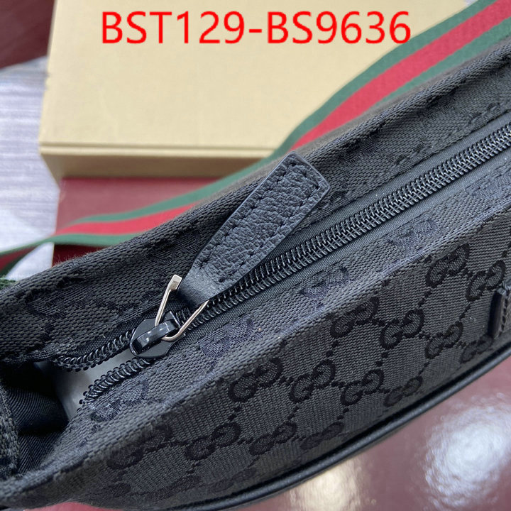 Gucci Bags(TOP)-Crossbody- high quality replica ID: BS9636 $: 129USD,