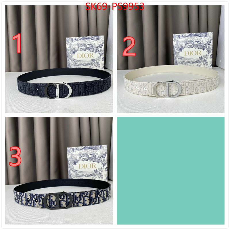 Belts-Dior where quality designer replica ID: PS9953 $: 69USD