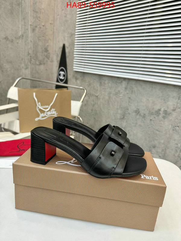 Women Shoes-Christian Louboutin top 1:1 replica ID: SS9995 $: 89USD