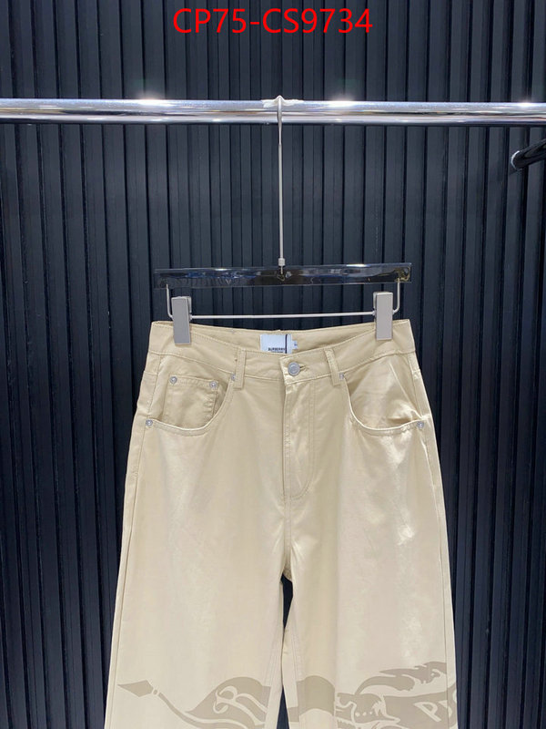 Clothing-Burberry wholesale 2024 replica ID: CS9734 $: 75USD