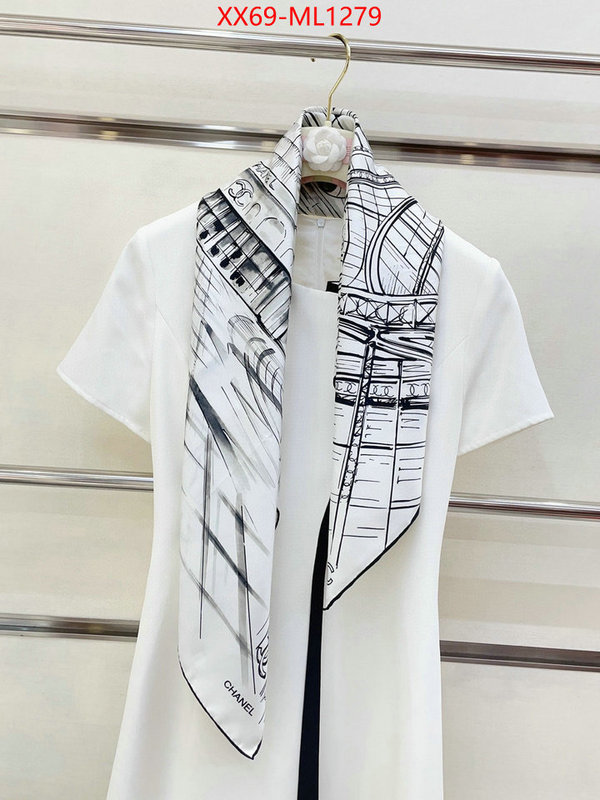 Scarf-Chanel for sale cheap now ID: ML1279 $: 69USD