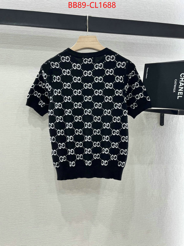 Clothing-Gucci high quality 1:1 replica ID: CL1688 $: 89USD