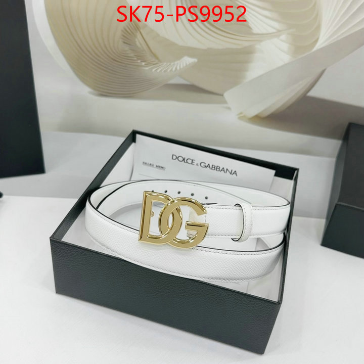 Belts-DG replcia cheap ID: PS9952 $: 75USD