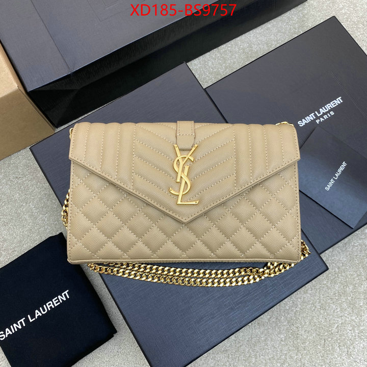 YSL Bags(TOP)-Envelope Series designer high replica ID: BS9757 $: 185USD,