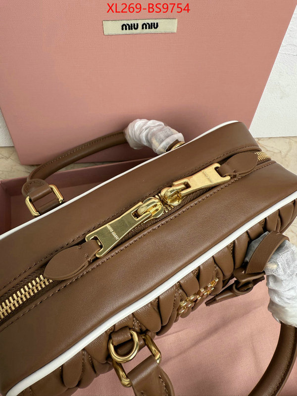 Miu Miu Bags(TOP)-Handbag- quality aaaaa replica ID: BS9754 $: 269USD,