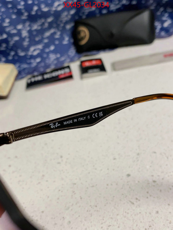 Glasses-RayBan replica 1:1 ID: GL2034 $: 45USD