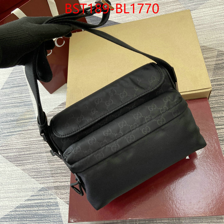 Gucci Bags(TOP)-Crossbody- buy top high quality replica ID: BL1770 $: 189USD,