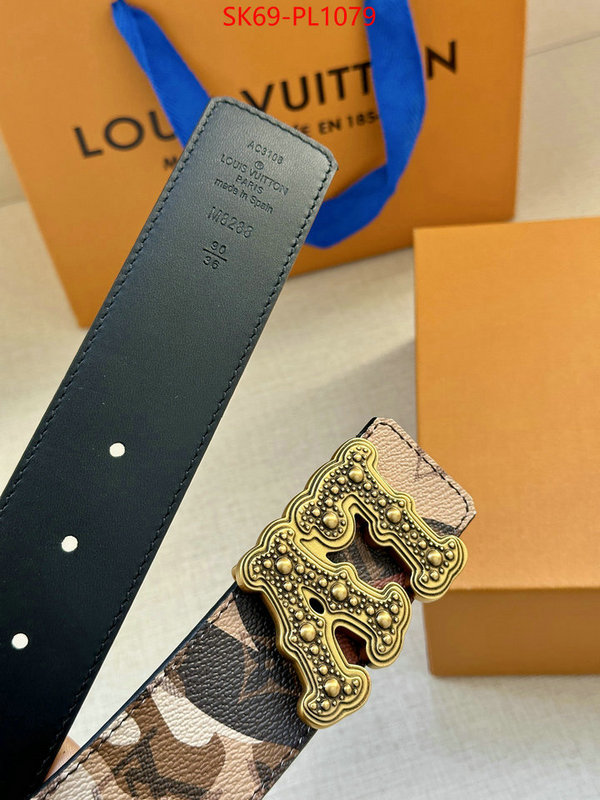Belts-LV luxury ID: PL1079 $: 69USD
