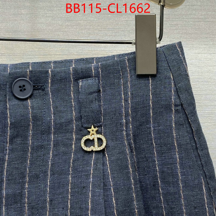 Clothing-Dior what best replica sellers ID: CL1662 $: 115USD
