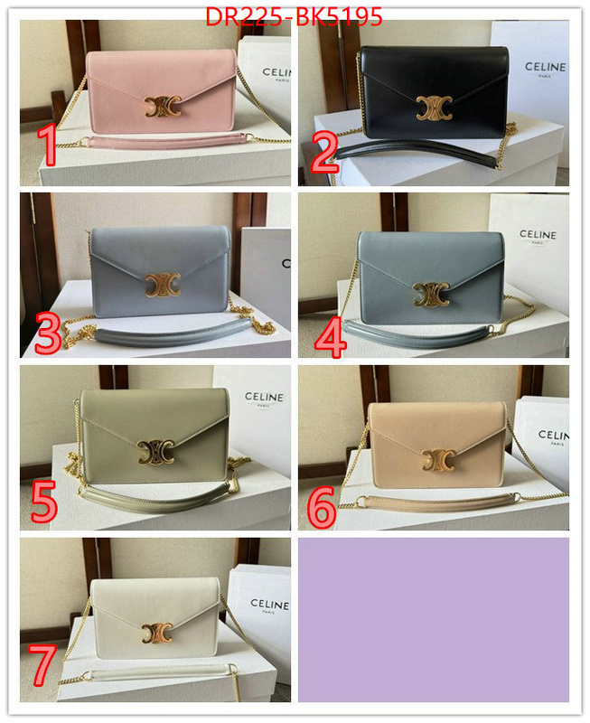 Celine Bags(TOP)-Triomphe Series outlet sale store ID: BK5195 $: 225USD,