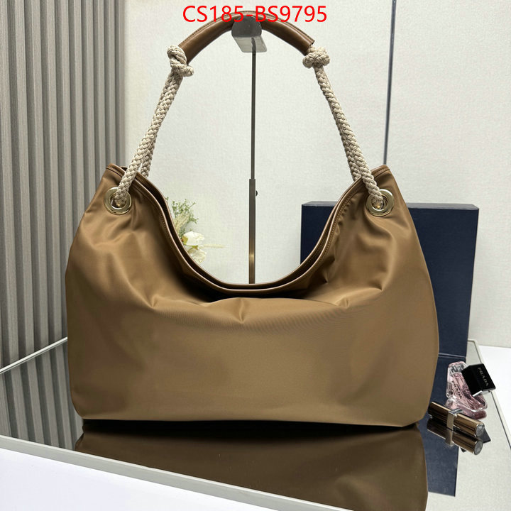 Prada Bags(TOP)-Handbag- replica us ID: BS9795 $: 185USD,