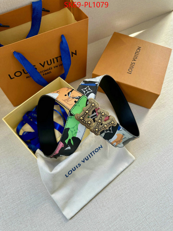 Belts-LV luxury ID: PL1079 $: 69USD
