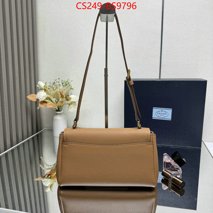 Prada Bags(TOP)-Handbag- 7 star quality designer replica ID: BS9796 $: 249USD,