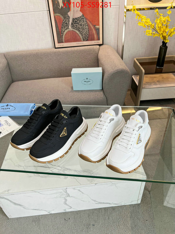 Men shoes-Prada luxury fashion replica designers ID: SS9281 $: 105USD