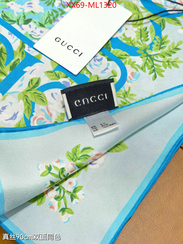 Scarf-Gucci mirror copy luxury ID: ML1320 $: 69USD