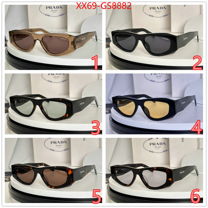 Glasses-Prada where to find the best replicas ID: GS8882 $: 69USD