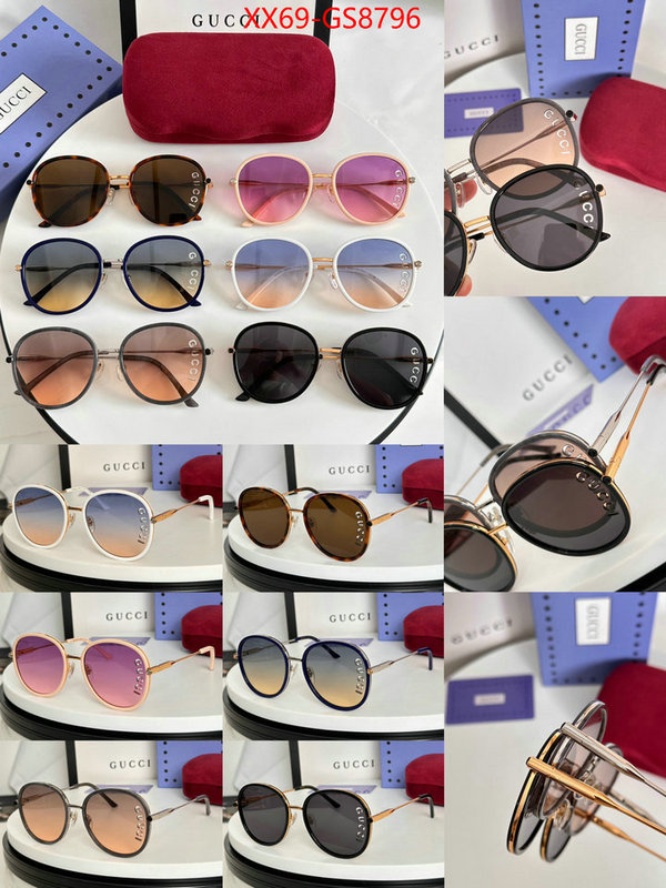Glasses-Gucci copy ID: GS8796 $: 69USD
