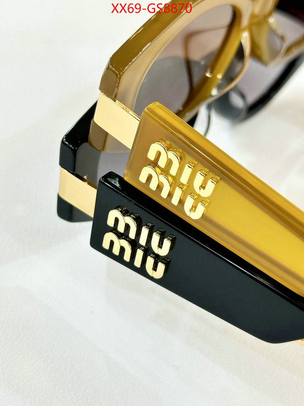 Glasses-Miu Miu best capucines replica ID: GS8870 $: 69USD