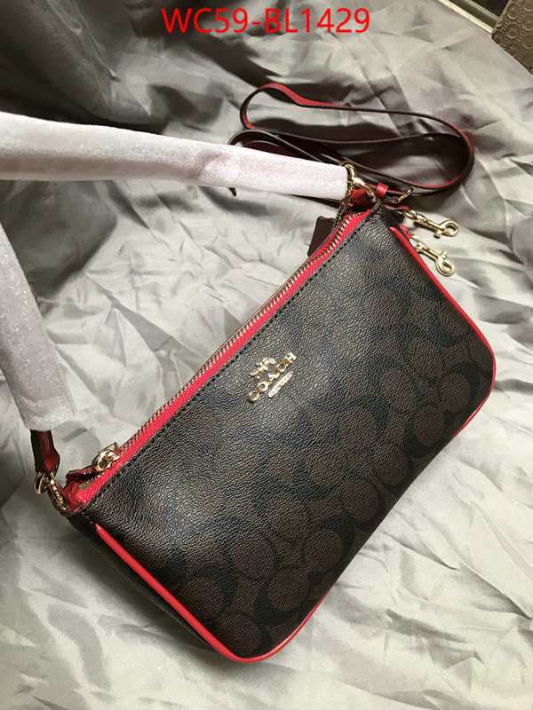 Coach Bags(4A)-Crossbody- replica wholesale ID: BL1429 $: 59USD,