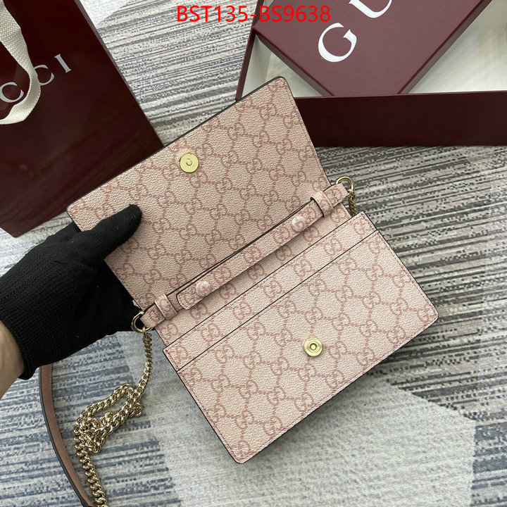 Gucci Bags(TOP)-Crossbody- counter quality ID: BS9638 $: 135USD,