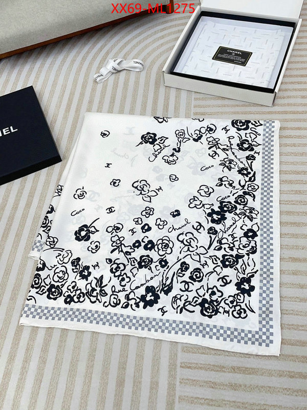 Scarf-Chanel wholesale replica shop ID: ML1275 $: 69USD
