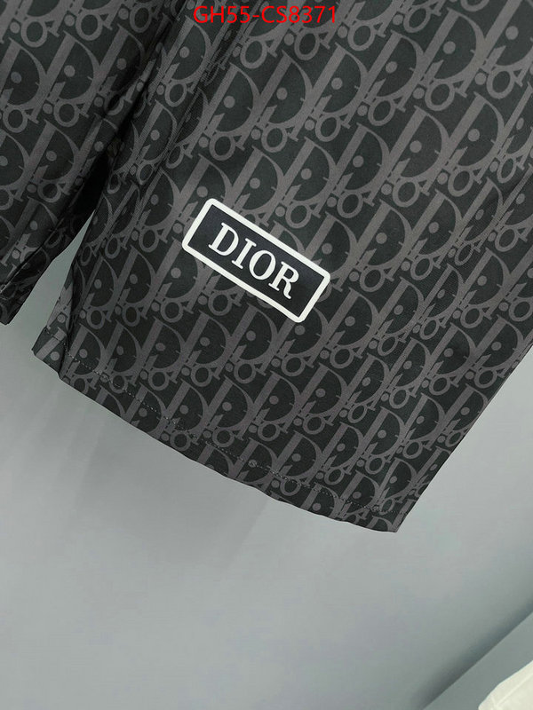 Clothing-Dior fashion replica ID: CS8371 $: 55USD