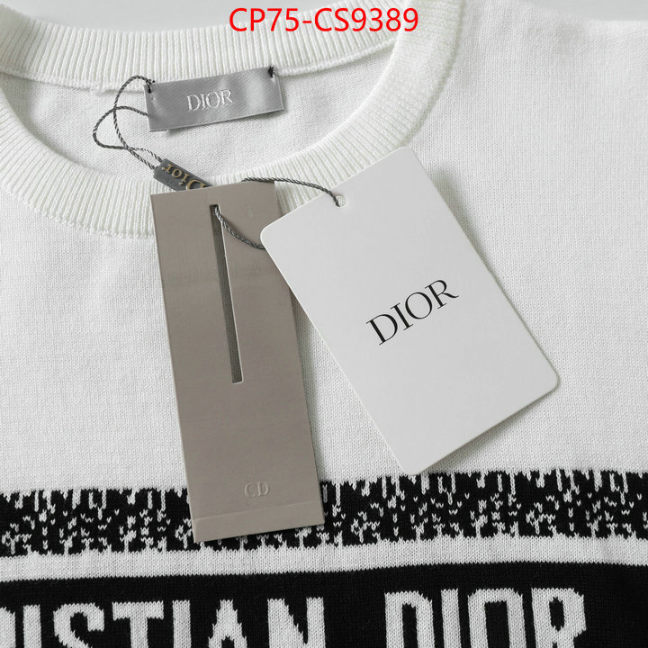 Clothing-Dior best designer replica ID: CS9389 $: 75USD