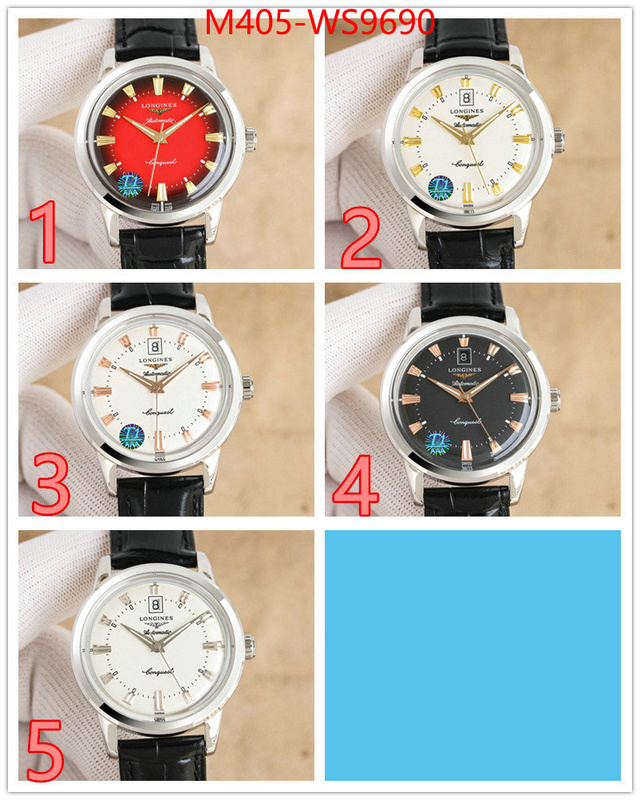 Watch(TOP)-Longines how to find replica shop ID: WS9690 $: 405USD