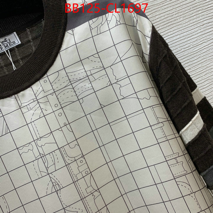 Clothing-Hermes high quality designer replica ID: CL1697 $: 125USD