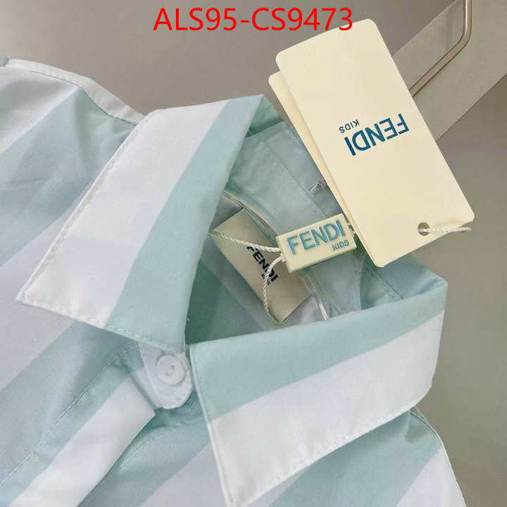Kids clothing-Fendi replica 1:1 high quality ID: CS9473 $: 95USD