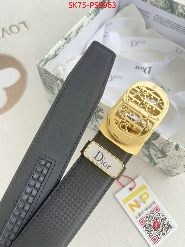 Belts-Dior fake ID: PS9963 $: 75USD