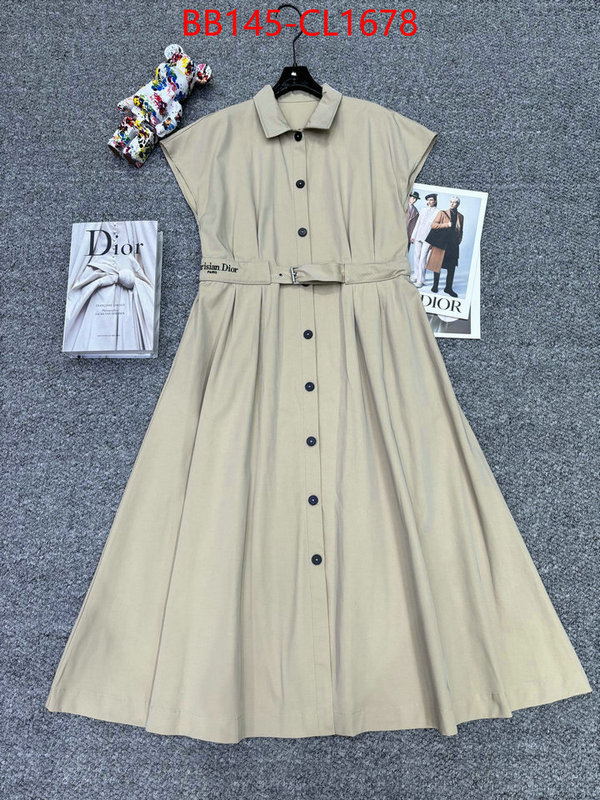 Clothing-Dior mirror copy luxury ID: CL1678 $: 145USD
