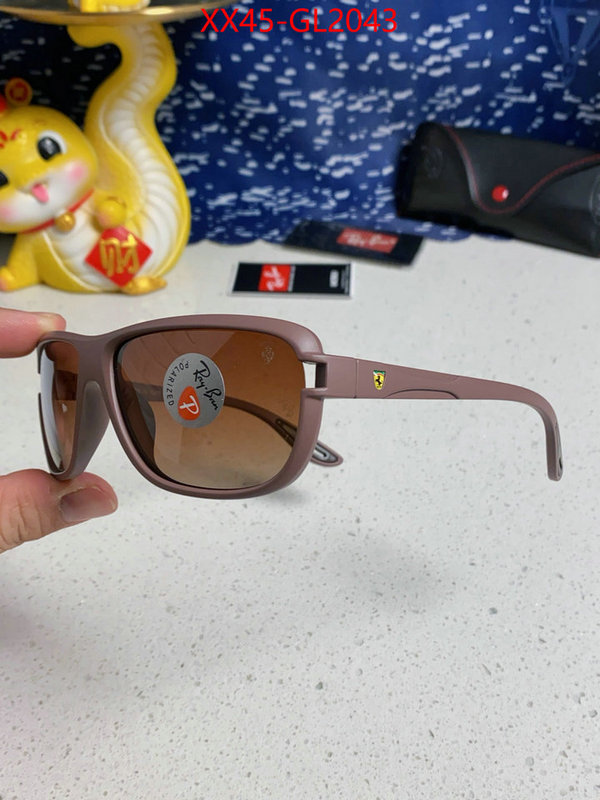 Glasses-RayBan top designer replica ID: GL2043 $: 45USD