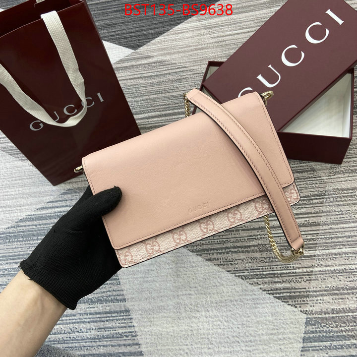 Gucci Bags(TOP)-Crossbody- counter quality ID: BS9638 $: 135USD,