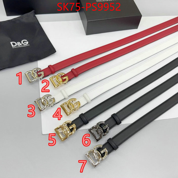 Belts-DG replcia cheap ID: PS9952 $: 75USD