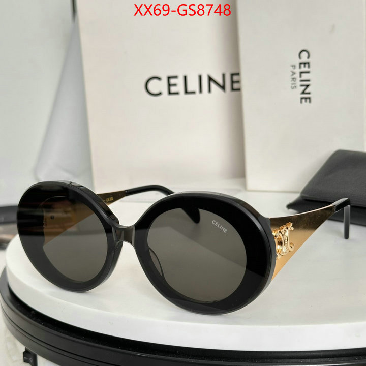Glasses-CELINE replica 2024 perfect luxury ID: GS8748 $: 69USD