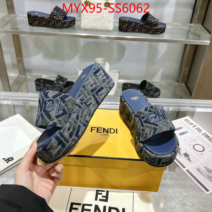 Women Shoes-Fendi aaaaa class replica ID: SS6062 $: 95USD