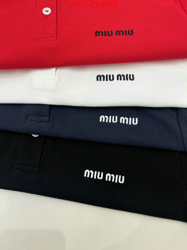 Clothing-MIU MIU the most popular ID: CK5078 $: 69USD