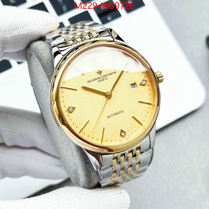 Watch(TOP)-Vacheron Constantin best aaaaa ID: WS9726 $: 229USD