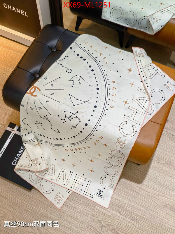 Scarf-Chanel shop now ID: ML1251 $: 69USD