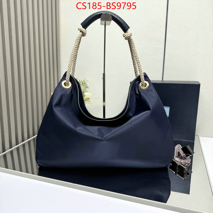 Prada Bags(TOP)-Handbag- replica us ID: BS9795 $: 185USD,