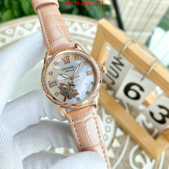 Watch(TOP)-Chanel replica sale online ID: WU1071 $: 239USD