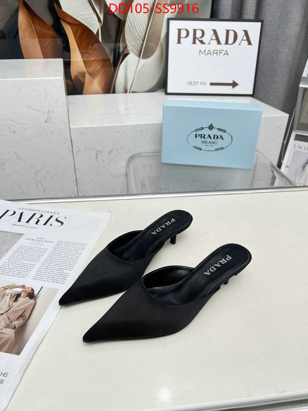 Women Shoes-Prada best fake ID: SS9916 $: 105USD