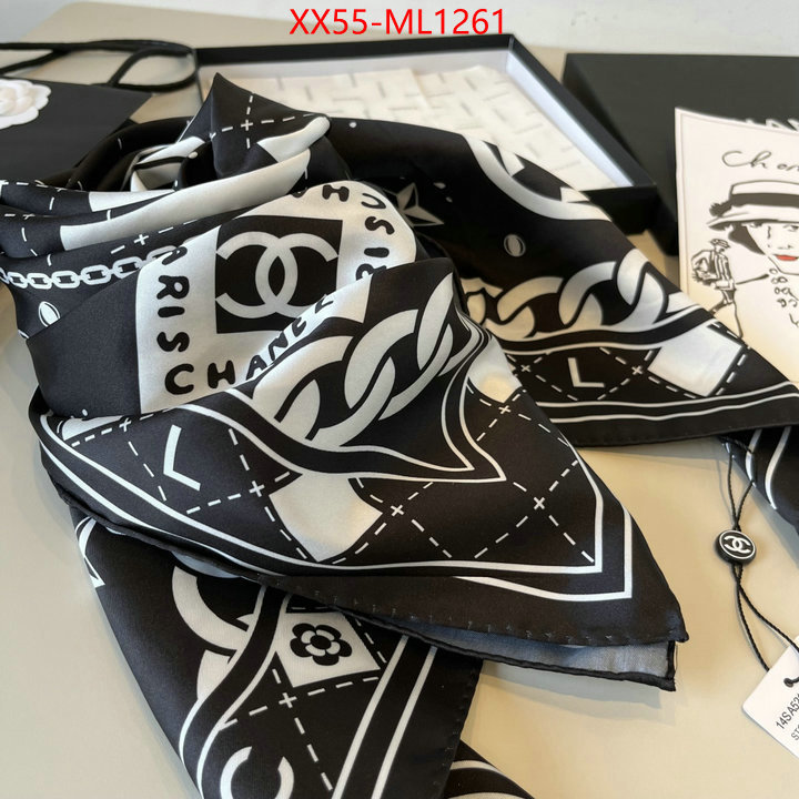 Scarf-Chanel replica ID: ML1261 $: 55USD