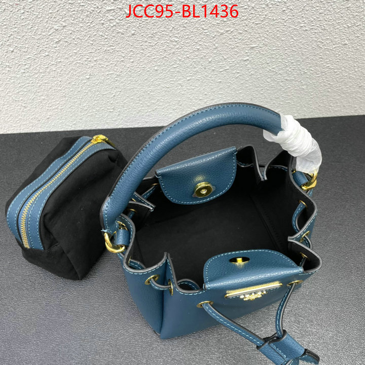 Prada Bags(TOP)-bucket bag designer fake ID: BL1436 $: 95USD,