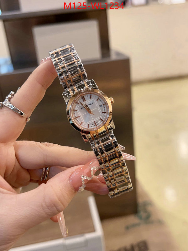 Watch(4A)-Burberry aaaaa+ class replica ID: WL1234 $: 125USD