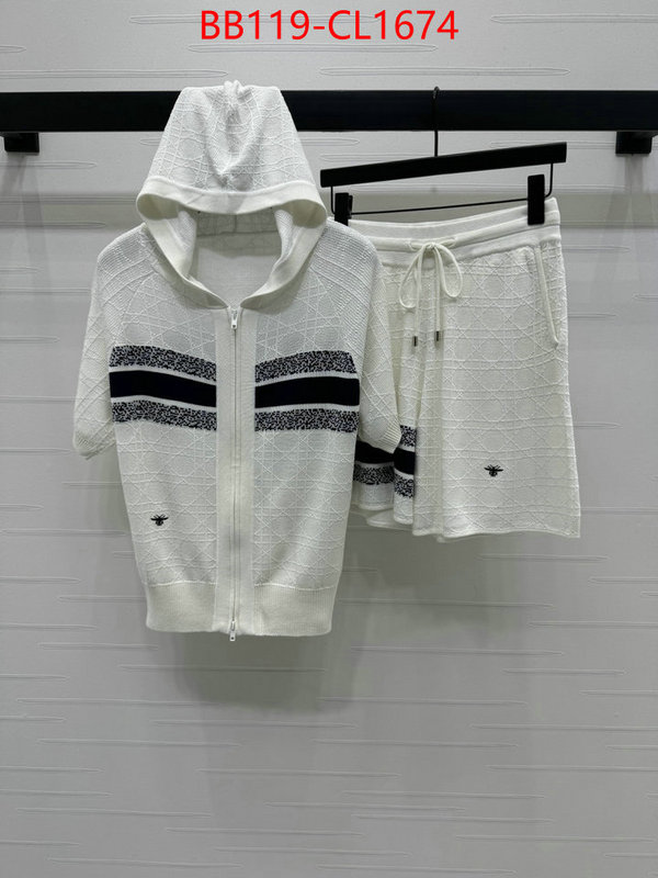 Clothing-Dior replicas ID: CL1674 $: 119USD