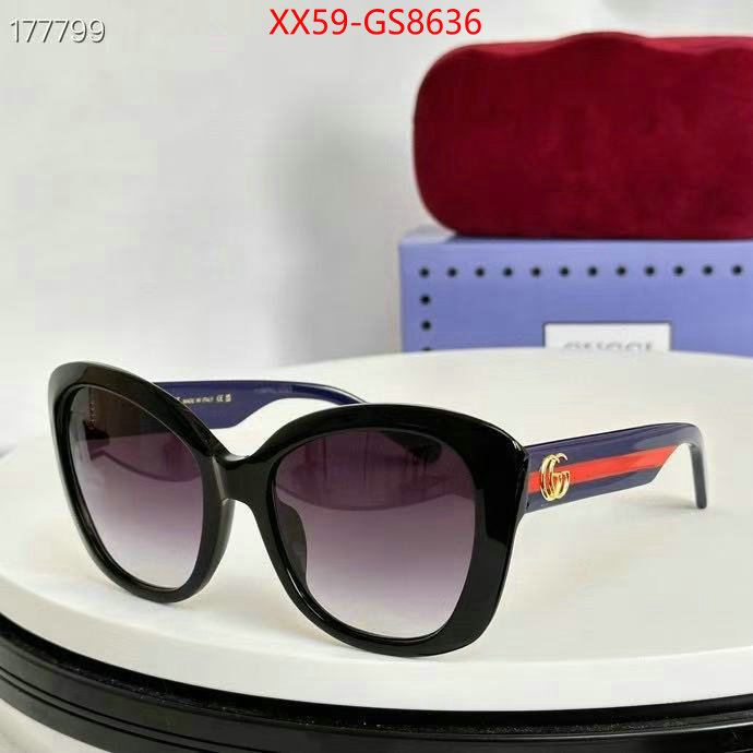 Glasses-Gucci designer replica ID: GS8636 $: 59USD